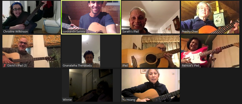 Guitar Zoom Session Guitar Zoom Session