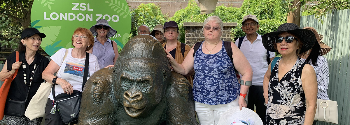 Seniors at London Zoo