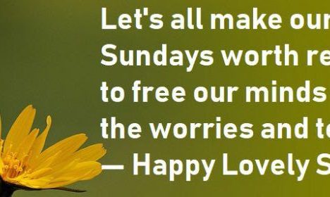 Happy Sunday
