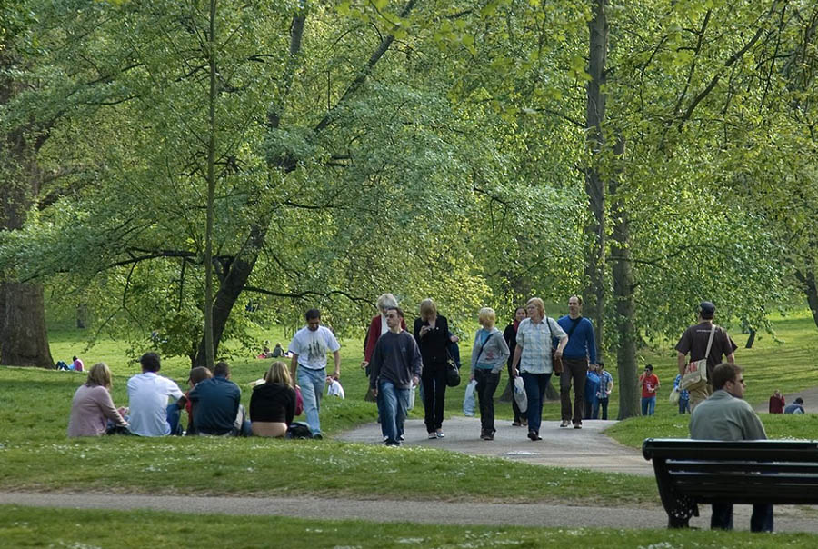 Mindful Walk in Green Park